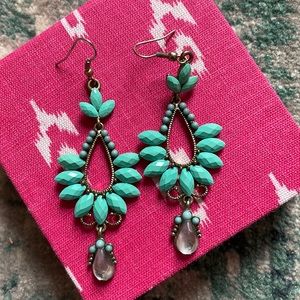 Turquoise drop earrings